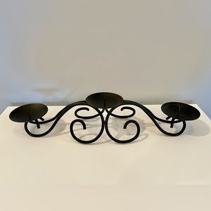 Wrought Iron Candle Holder